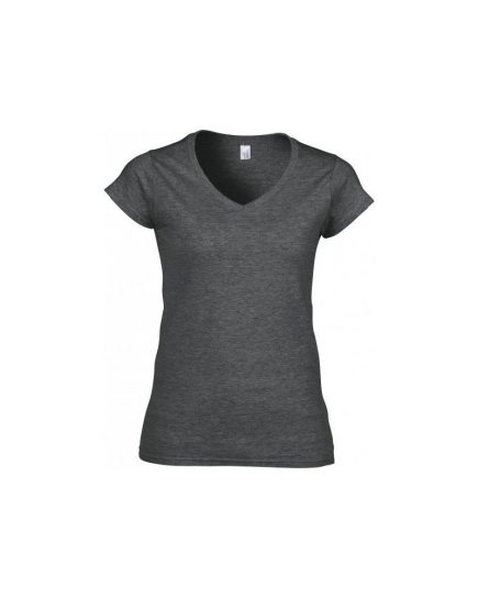 T-shirt en coton gris Gildan